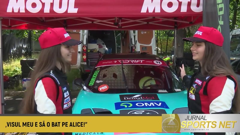 Surorile Ene, colege în Campionatul Național de Drift