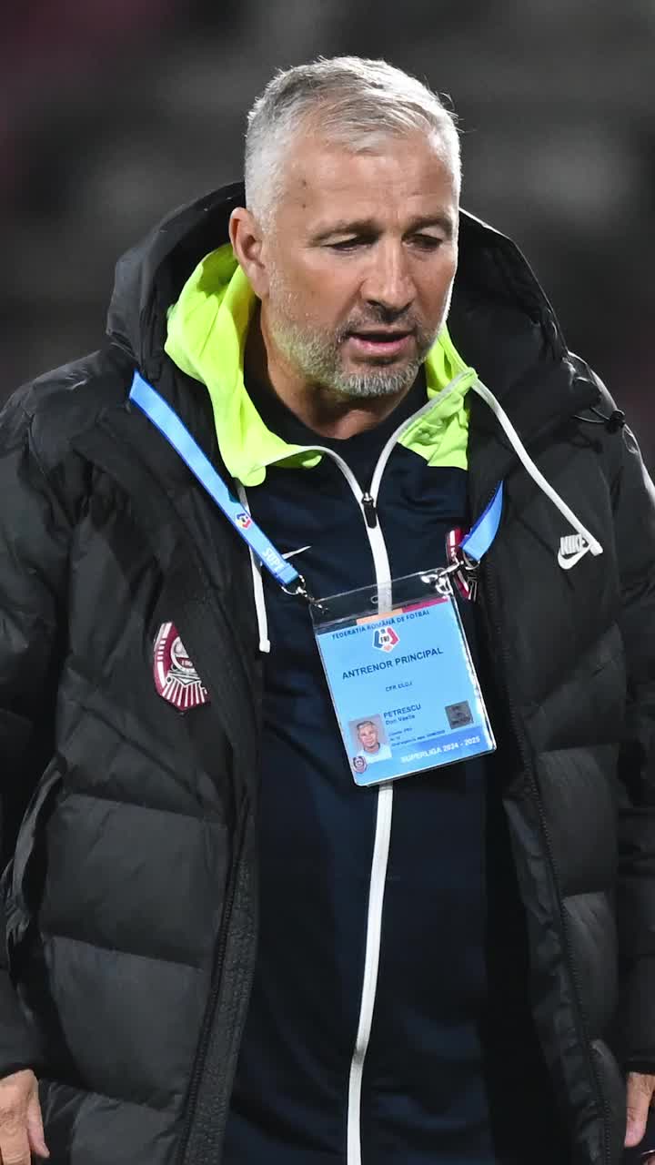 Dan Petrescu, dezamăgit  Tehnicianul CFR-ului, după remiza cu Rapid: „A fost  cel mai slab meci  al nostru din 2025”