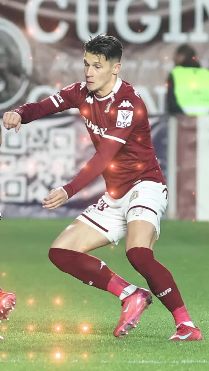 „Puteam face mai mult” Alex Dobre a explicat unde s-a făcut diferența în Rapid - U Cluj 0-2: „La mijlocul terenului au dominat”