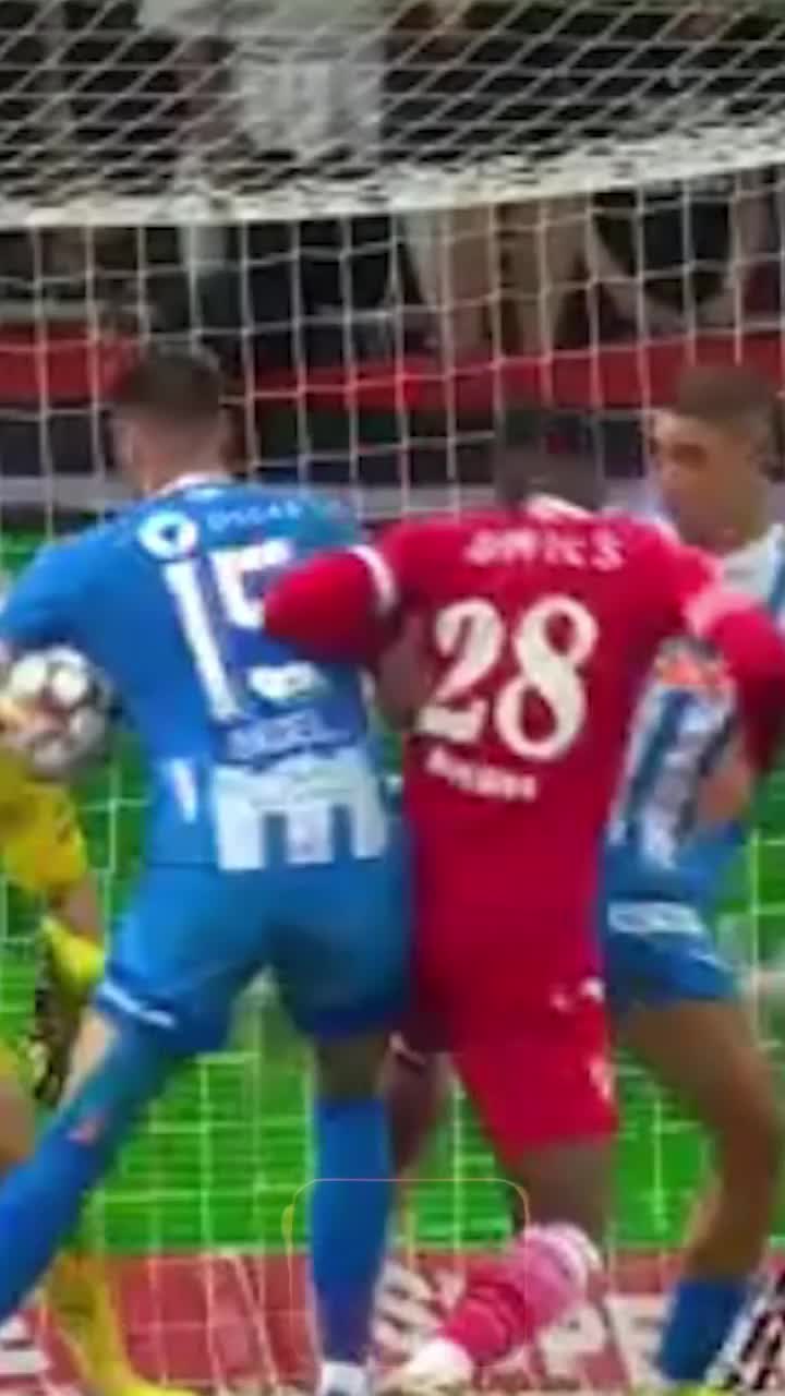 „Câinii” au cerut penalty FOTO. Cel mai controversat moment din Dinamo - Craiova » Badelj a lovit mingea cu mâna, dar arbitrul n-a dat nimic