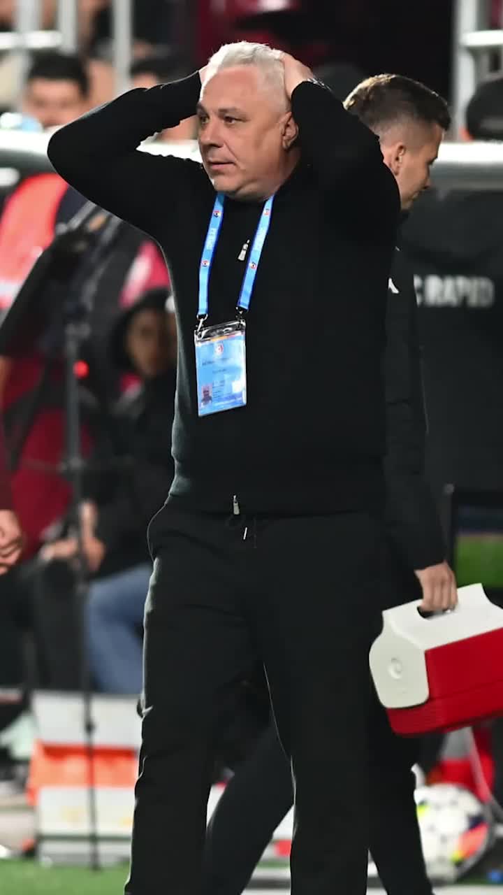 „Să vă fie rușine!” Care a fost dialogul dintre Șumudică și Charalambous , imediat după ce s-a terminat Rapid - FCSB 1-2