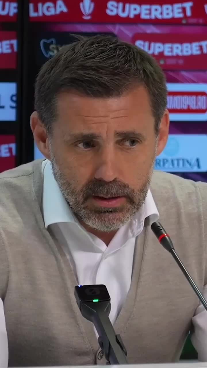 „Am controlat meciul” Zeljko Kopic, mândru de rezultatul obținut cu CFR Cluj + Ce spune despre plecările de la Dinamo