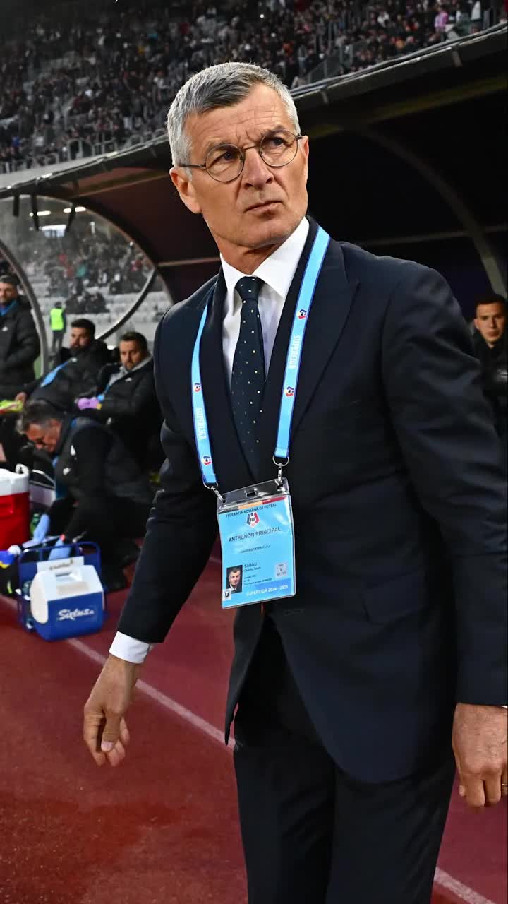 „Se vede clasa, e diferență mare” Ioan Ovidiu Sabău, fără scuze după înfrângerea cu FCSB + Ce spune despre penalty-ul anulat