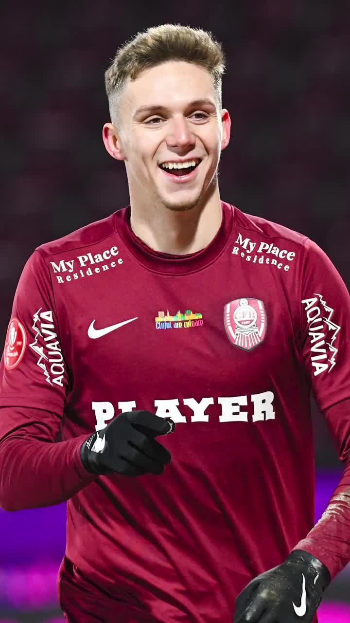 Louis Munteanu, la Genoa? Echipa lui Dan Șucu este interesată de atacantul lui CFR Cluj