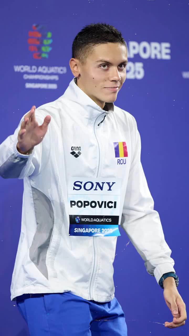 Aur fără emoții    David Popovici,  campion național și la 200m liber, după o victorie categorică