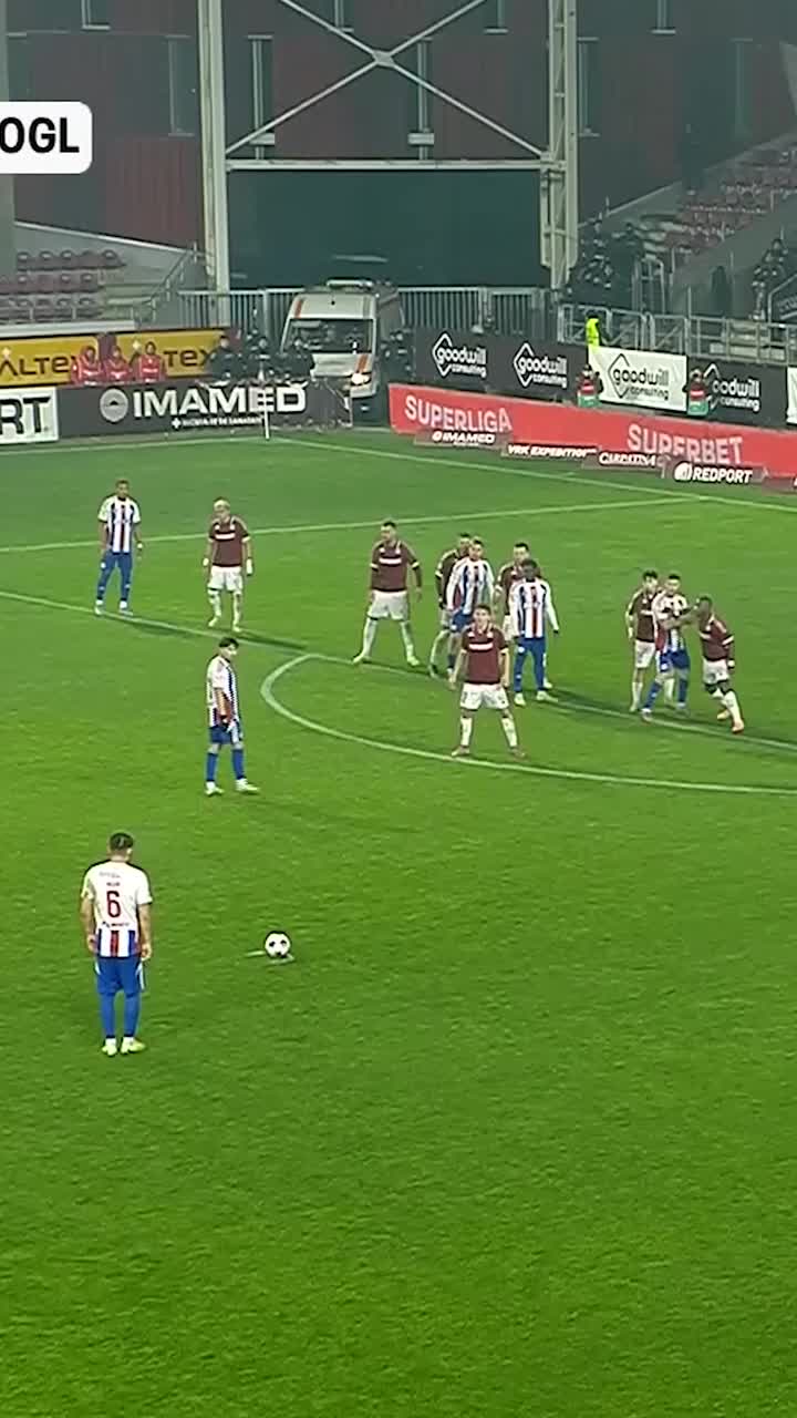 Golazo  în Giulești     VIDEO+FOTO.  Reușită de senzație în poarta Rapidului!   L-a ridiculizat pe Aioani
