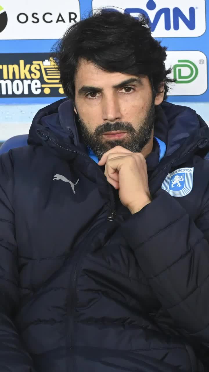 De ce s-a înfuriat Coelho    VIDEO.  Antrenorul Craiovei a explicat la conferință motivul   reacției furibunde  de pe teren: „Asta m-a enervat”