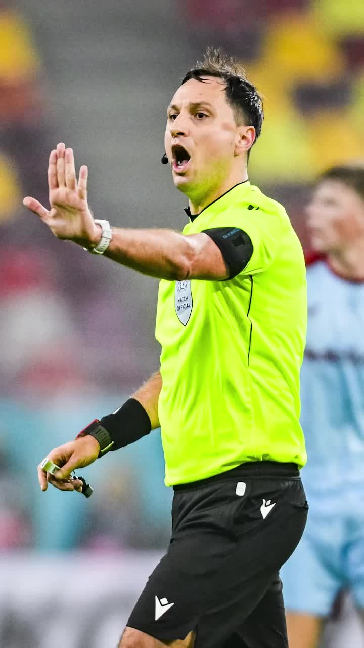 Trimis la poligraf    Arbitrul care a condus FCSB - Feyenoord,  la detectorul de minciuni. De ce e acuzat în Ucraina!