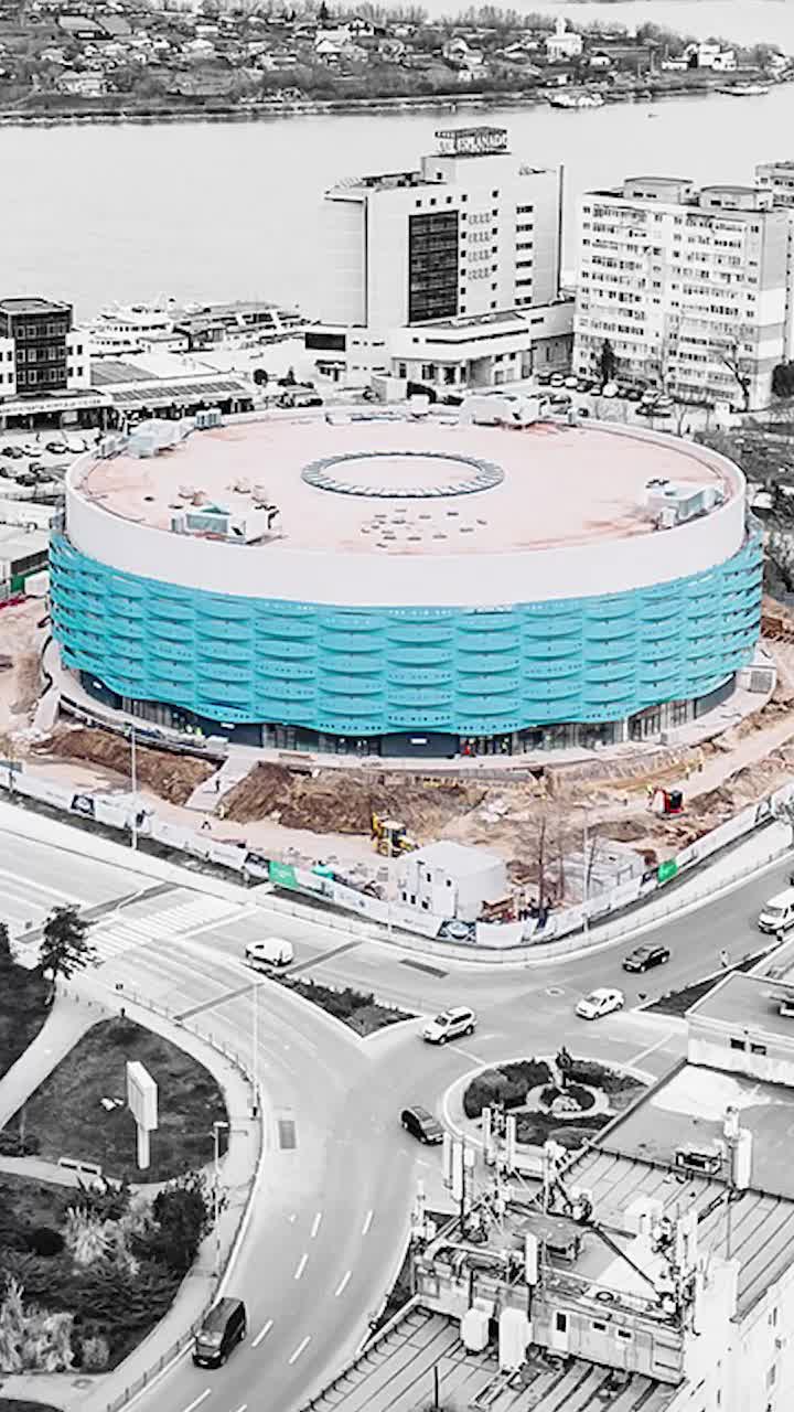 96% gata!  Sala  Polivalentă de 25 de milioane de euro din România e aproape terminată:   imagini spectaculoase