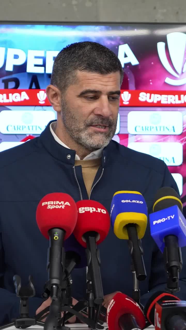 „Fotbal fără bani se face, performanță nu”    VIDEO.     Dani Coman,  apel public după egalul cu Rapid: „Avem nevoie de voi acum, nu când se face stadionul”