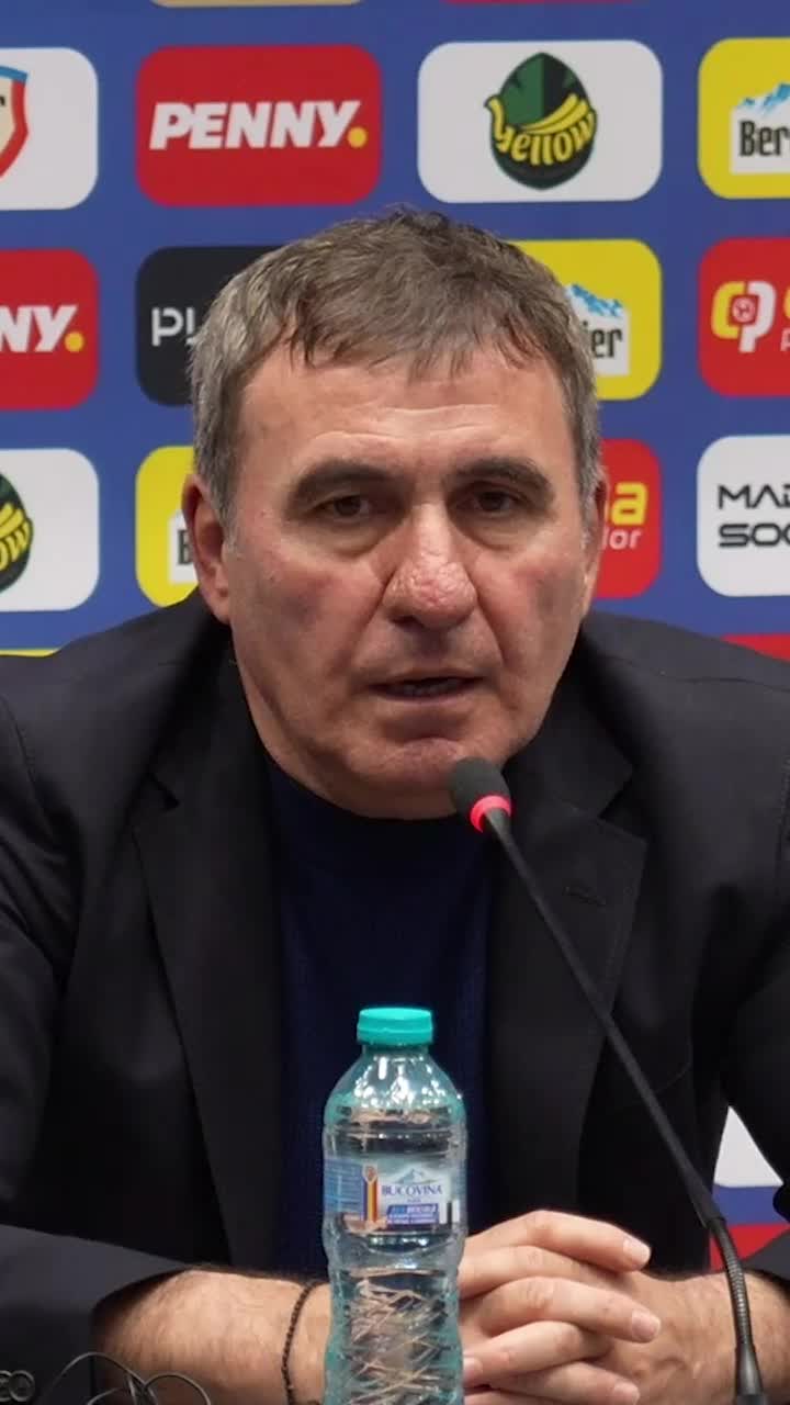 „Despre asta nu se vorbește”    VIDEO.  Selecționerul Gică Hagi: „Am un mesaj pentru   cei mai bogați oameni  din România”