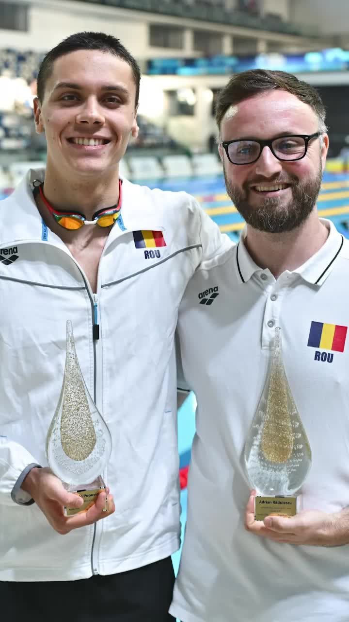 Popovici, poker la Campionatele Naționale    VIDEO.   David    a câștigat aurul și la 100m liber:  „Aproape că îmi dau lacrimile când văd asta”