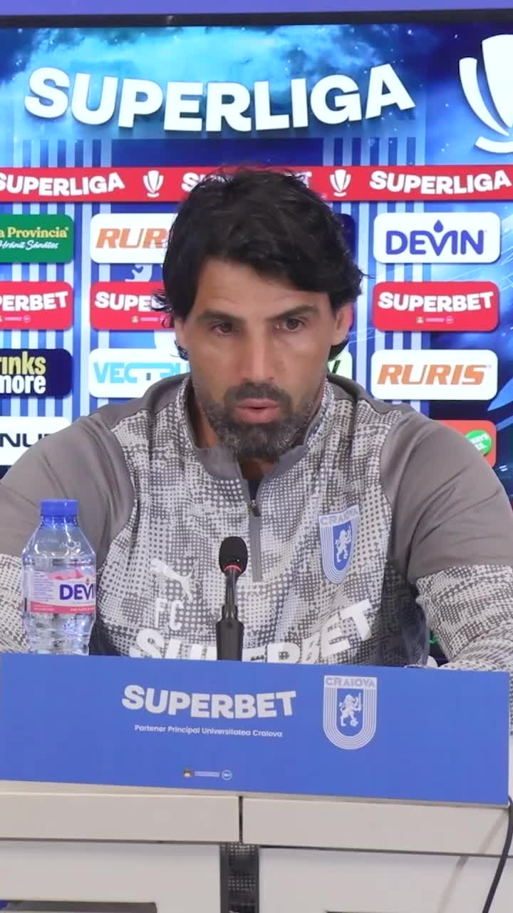 Coelho vrea să-i surprindă pe „câini”    VIDEO.  Antrenorul de la U Craiova anunță schimbări la meciul cu Dinamo:   „Strategia va fi diferită”