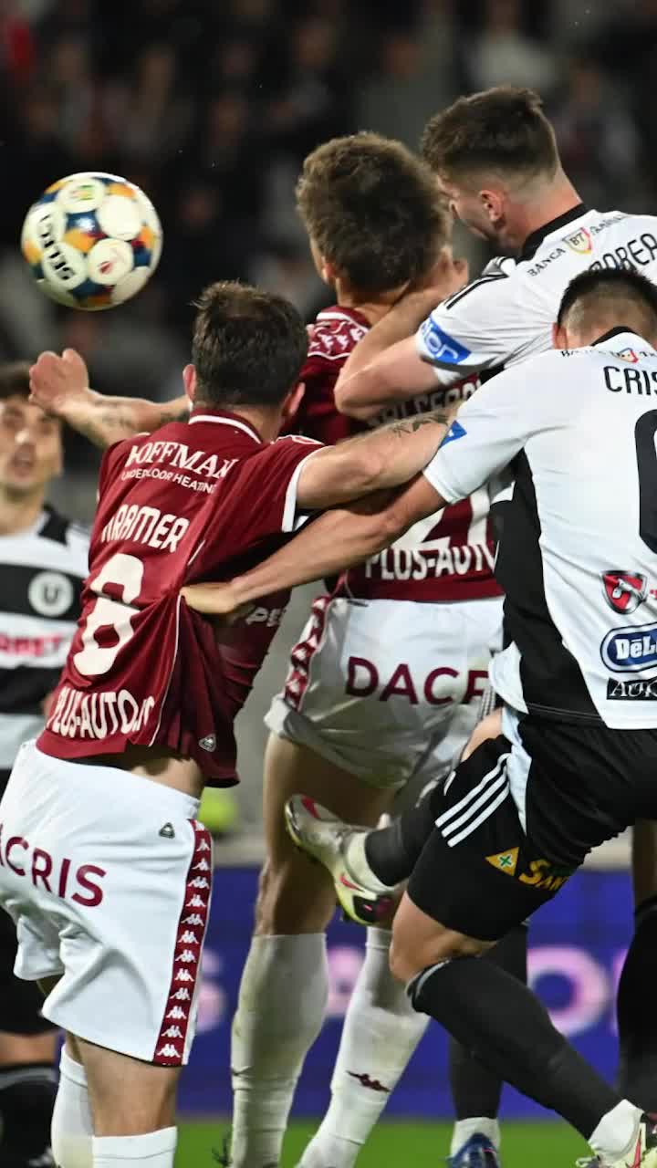  U Cluj - Rapid 1-0 Ardelenii s-a impus la limită și au ajuns  la un punct &icirc;n spatele Craiovei. CFR e out, meci cu titlul pe masă etapa viitoare!&nbsp;