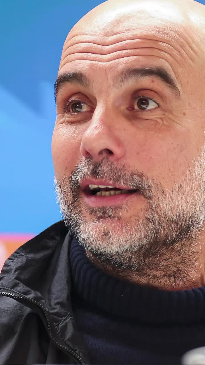 Dorința lui Guardiola    VIDEO.  Antrenorul lui Manchester City și-a încrucișat brațele,   a rostit patru cuvinte  și i-a făcut pe toți să râdă