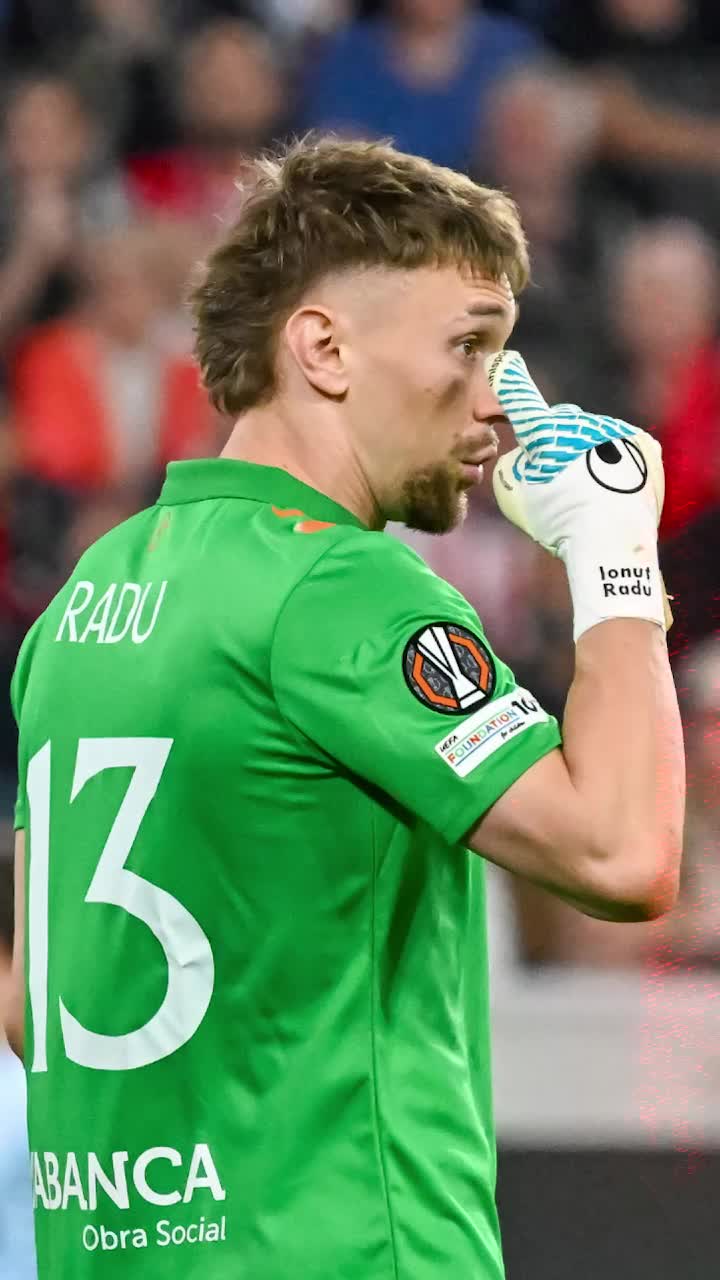 Altă gafă pe lista lui Radu!  FOTO. MVP etapa trecută, cel mai slab acum.   Ce a făcut portarul  la Celta - Levante. Reacția Marca