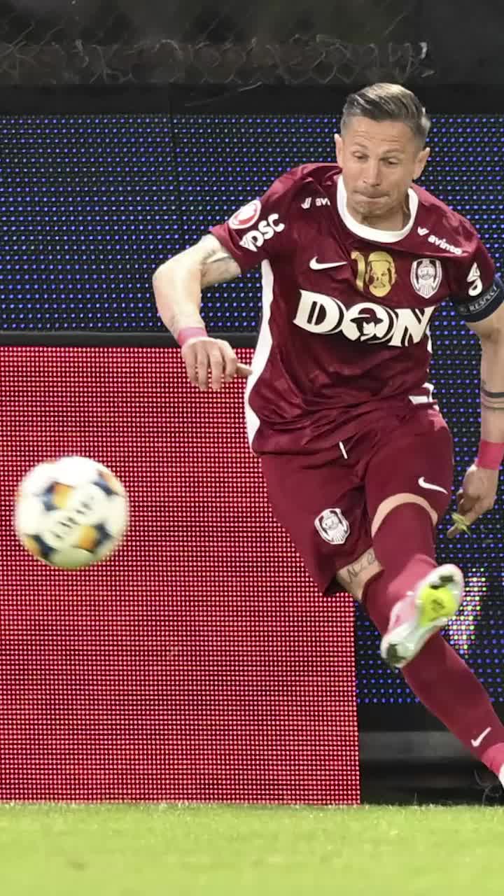 CFR Cluj - FC Argeș 1-1     FOTO:  Remiză în Gruia, la   ultimul meci  al carieri pentru Ciprian Deac. Piteștenii încheie play-off-ul pe ultimul loc