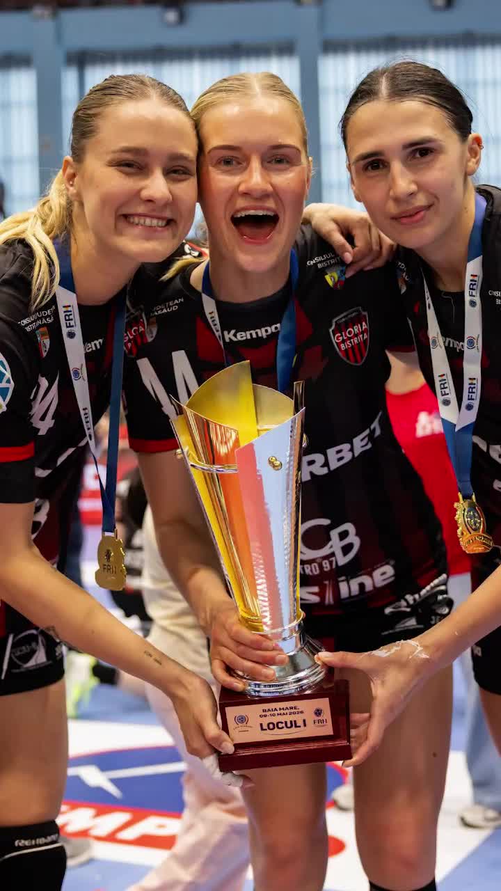 Gloria Bistrița,  campioana României!    Primul titlu din istorie  după victoria zdrobitoare din ultima etapă! CSM are nevoie de wild-card pentru Liga Campionilor!