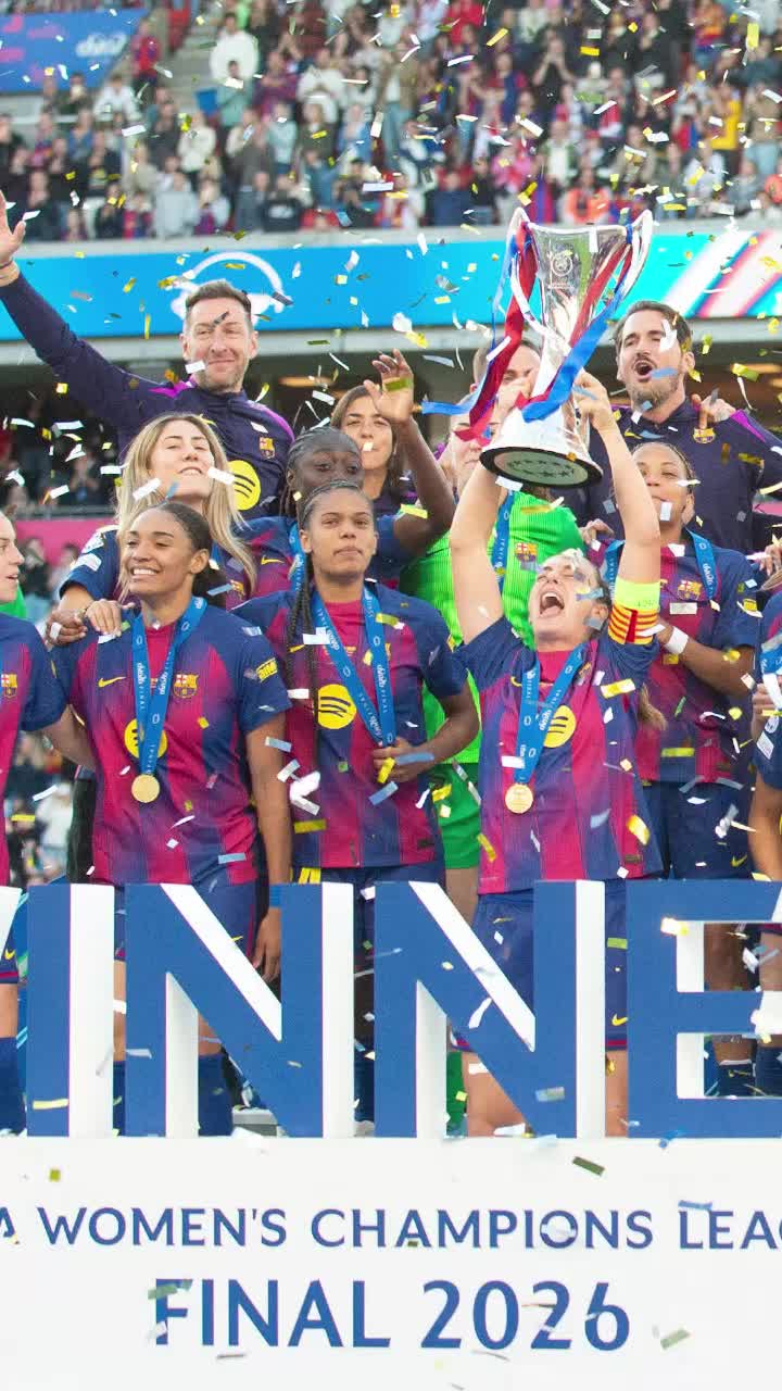 Barcelona, campioana Europei    VIDEO+FOTO:   Victorie spectaculoasă în fața lui Lyon, în finala   Ligii Campionilor,  la fotbal feminin