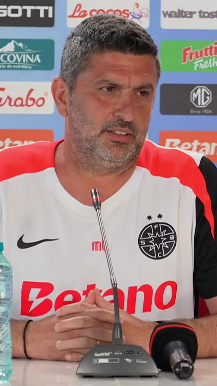 Replică pentru Pițurcă    VIDEO.   Marius Baciu, după ce a fost numit „antrenor doar cu numele” la FCSB:   „Nu-mi place răutatea asta”