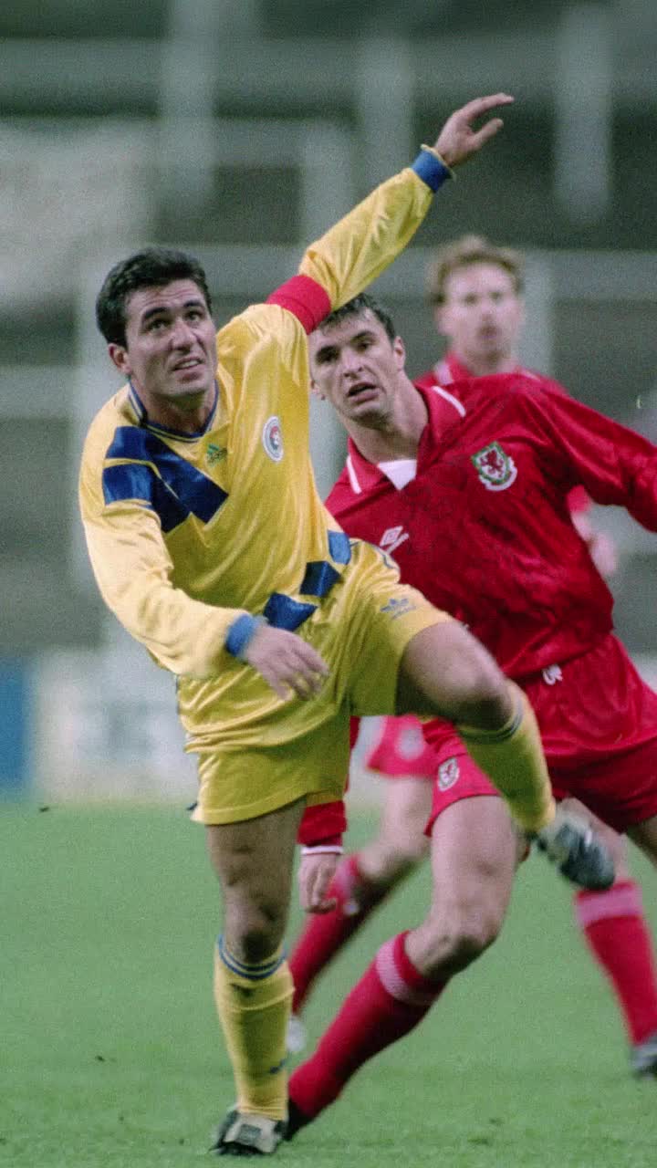 Amintiri memorabile cu Țara Galilor    Gică Hagi  se reîntâlnește cu adversarul în fața căruia a strălucit în drumul spre World Cup '94