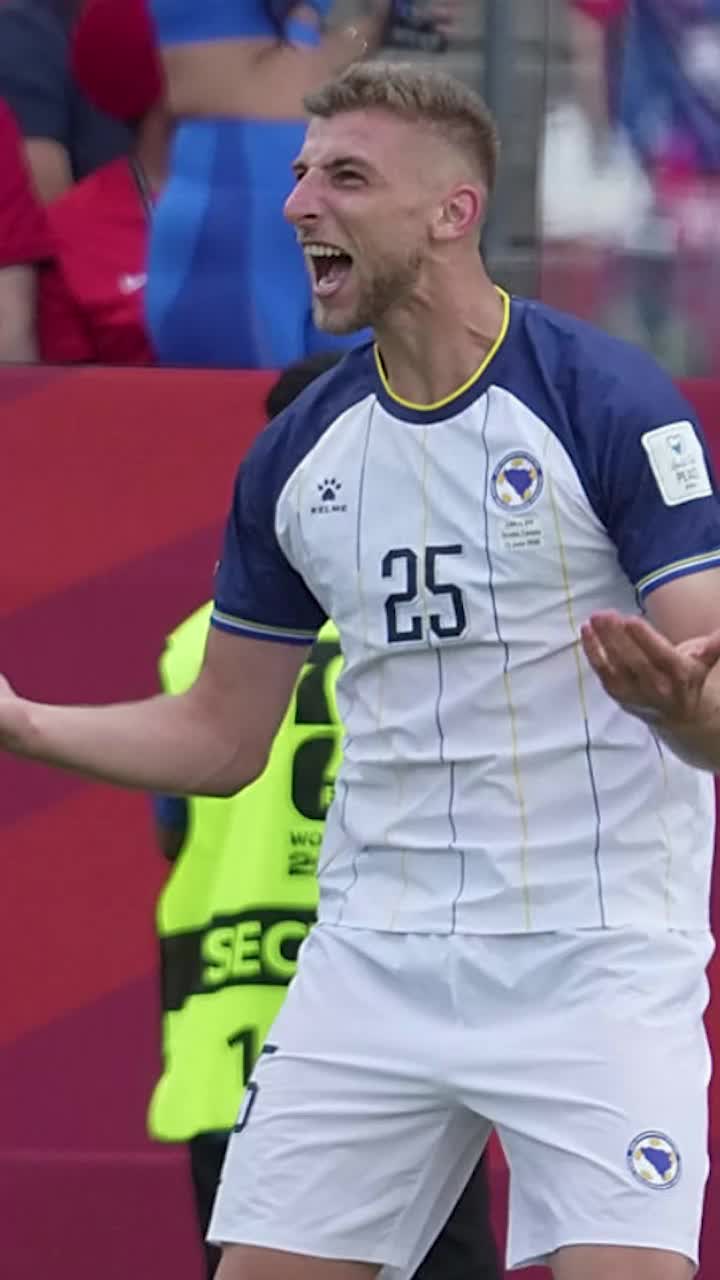 Lukic, ce debut la Mondial! Atacantul lui U Cluj, golgheterul Ligii 1,  a &icirc;nscris primul gol pentru Bosnia la primul joc oficial