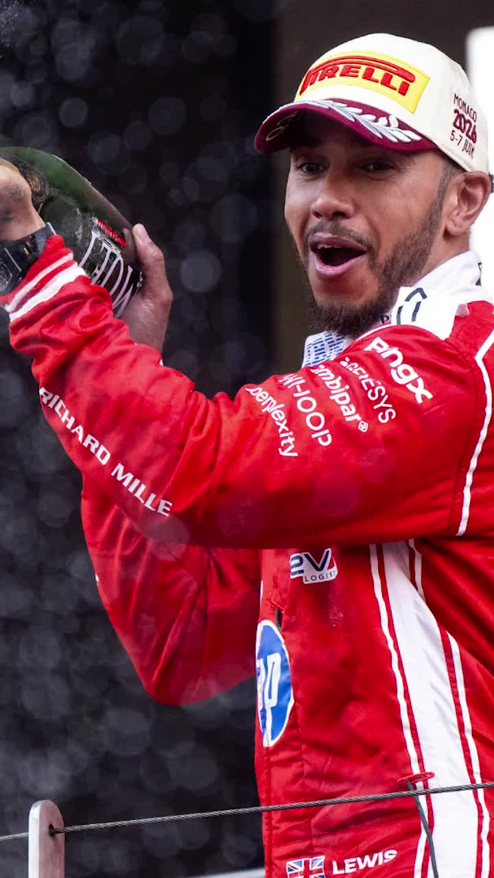 Hamilton a spart gheața!    FOTO.  Copleșit de emoții după   prima victorie  pentru Ferrari: „E ceva diferit acum” + Antonelli și Leclerc au abandonat pe final