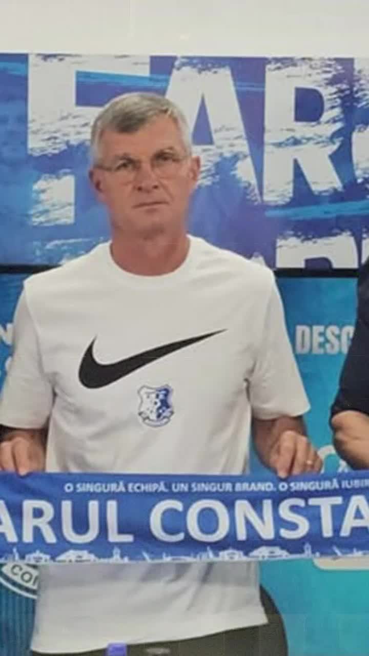 „Vin la un club impecabil”  Farul l-a prezentat pe   Sabău:  „Trebuie să reconstruim împreună” » Cine face parte din staff