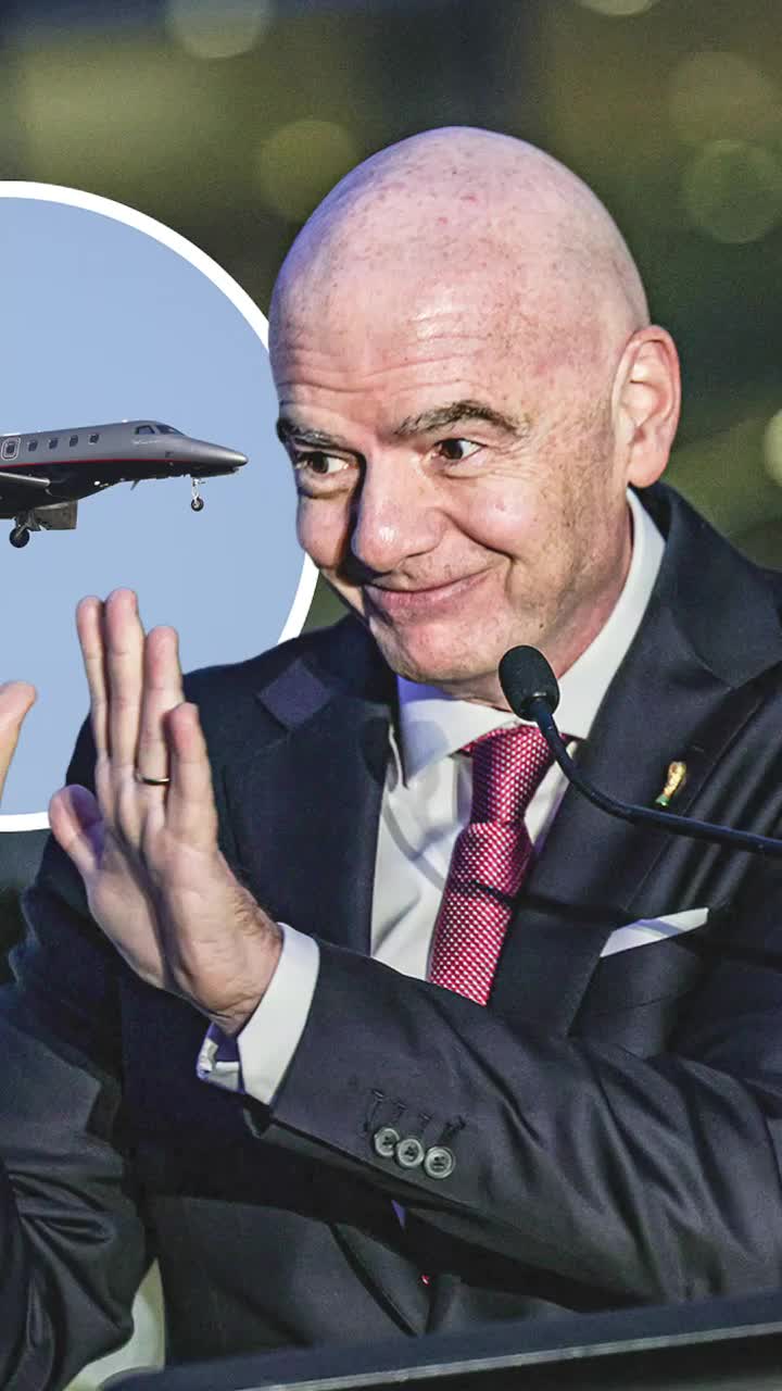 Infantino, minimum două meciuri pe zi  Președintele FIFA s-a mutat într-un   avion privat  la Mondialul descris drept „cel mai poluant eveniment organizat vreodată”