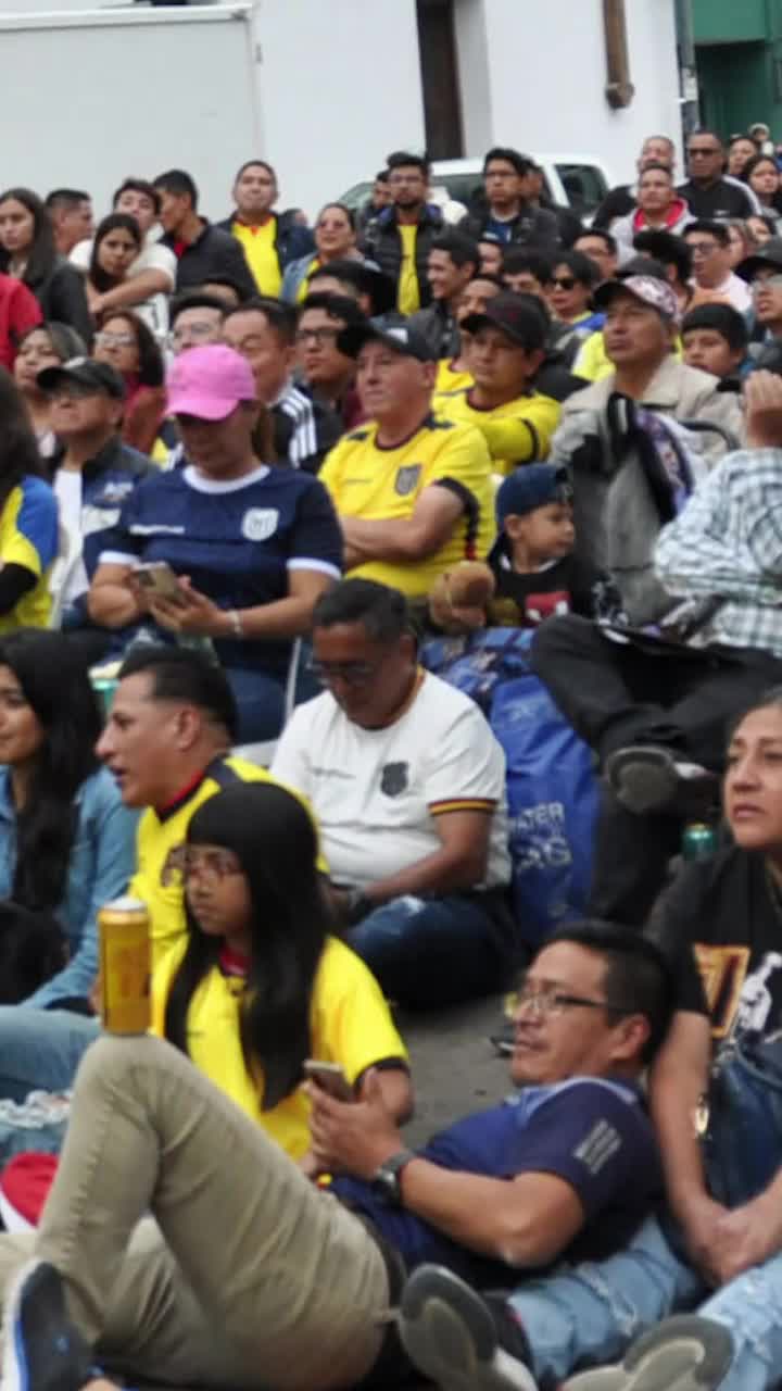 Asasini de 16 ani, crimă în Ecuador    FOTO.  Localnicii care urmăreau meciul împotriva Curacao,   atacați de doi adolescenți.  O persoană a fost ucisă