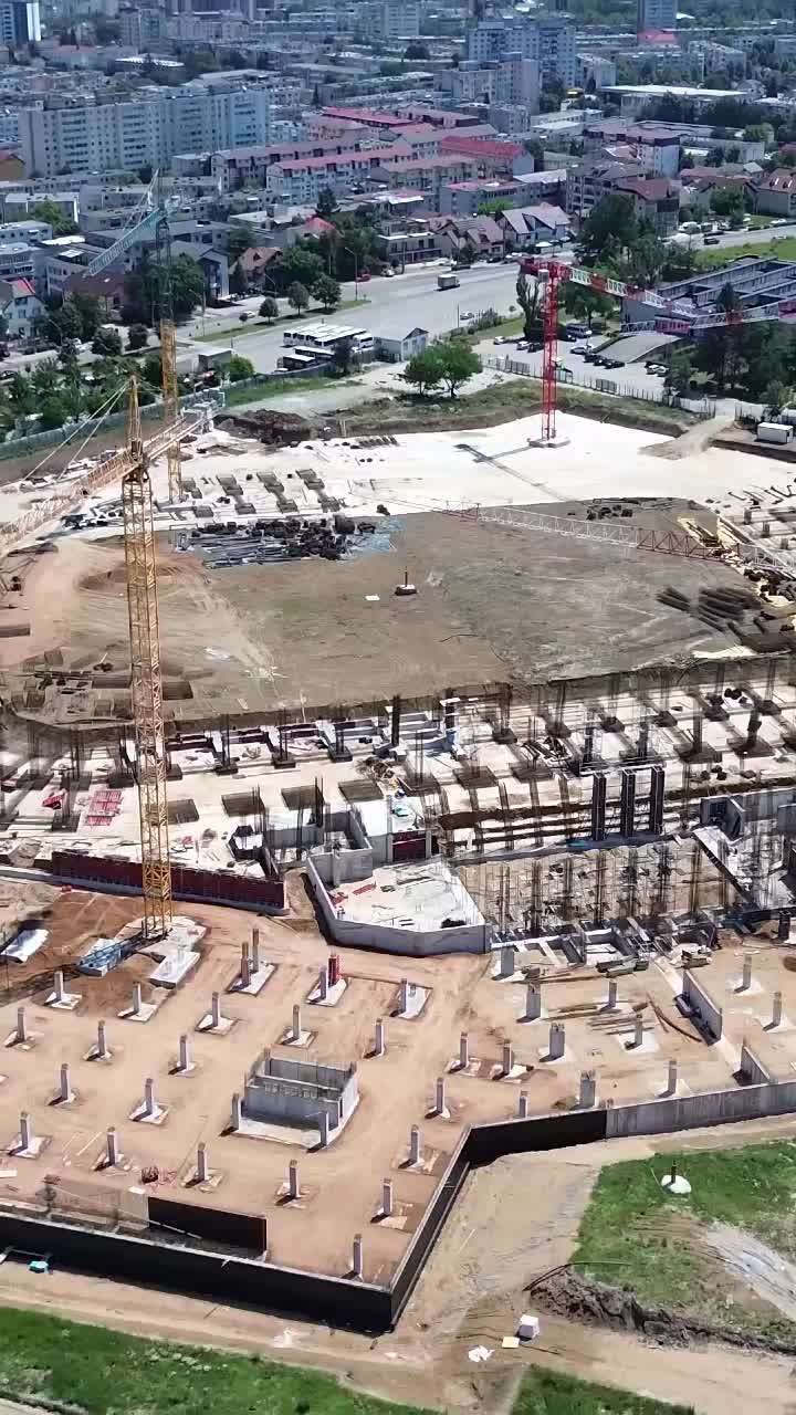 Cum arată  stadionul din Pitești  Imagini noi   de pe șantier  » Ce lucrări se fac acum la arena din Trivale
