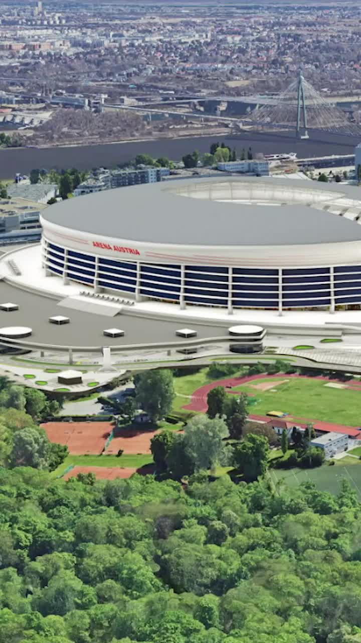 Stadion din Star Trek    FOTO.  Mega proiect unic de 700 mil. €! Arenă cu 60.000 de locuri pentru   fotbal, concerte și... sărituri cu schiurile!