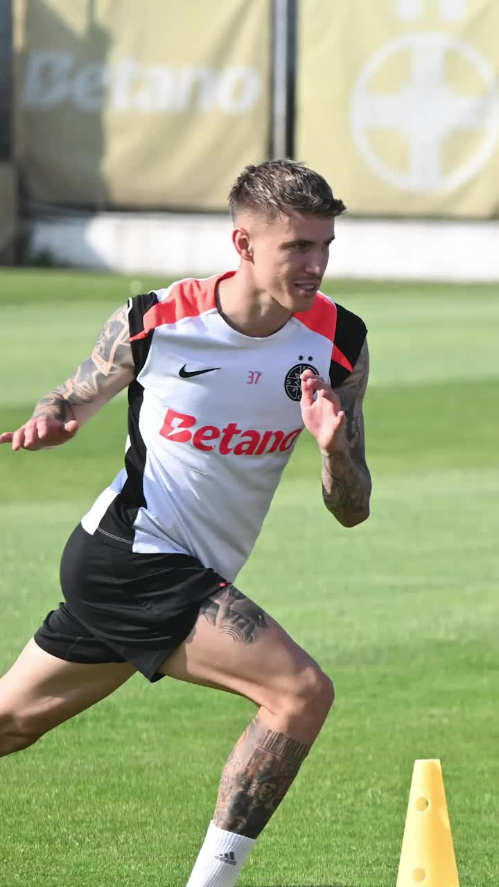 „Locomotiva acestei echipe”    Remarcatul  lui Mihai Stoica din cantonamentul celor de la FCSB: „Implicarea lui este alta”