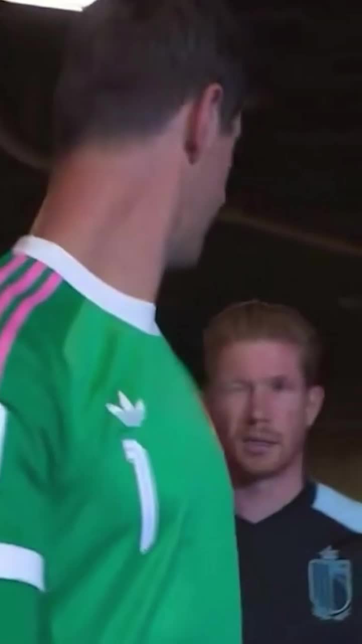 Împăcare istorică la naționala Belgiei     FOTO:     Thibaut Courtois și Kevin De Bruyne  au trecut peste episodul tensionat din urmă cu 14 ani