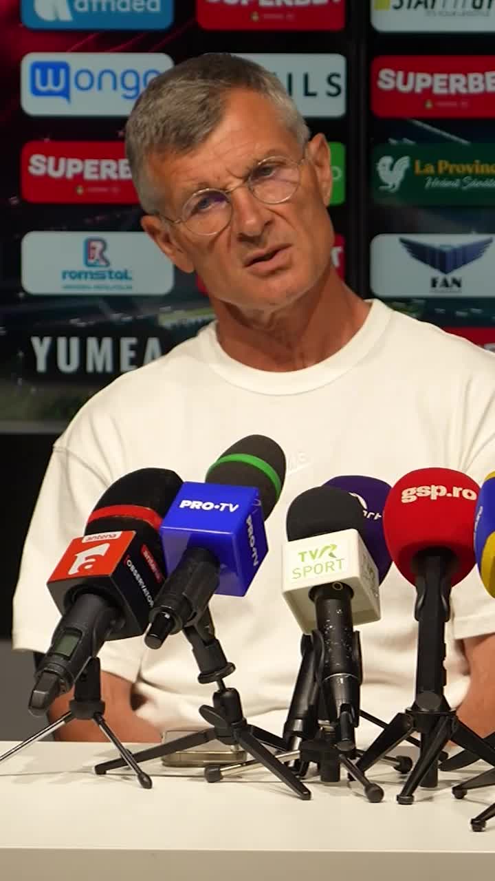 Sabău ezită    VIDEO.  Antrenorul Farului refuză   să-și asume un obiectiv  pentru sezonul următor: „Vreau să analizez mult mai atent echipa”