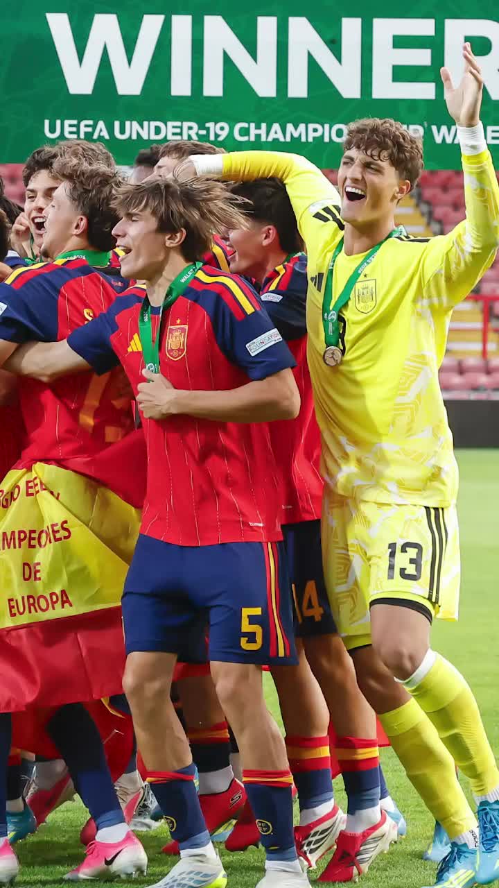 Spania, campioana Europei     FOTO:  Ibericii au câștigat   Euro U19  fără să primească gol! Parcurs incredibil în competiție