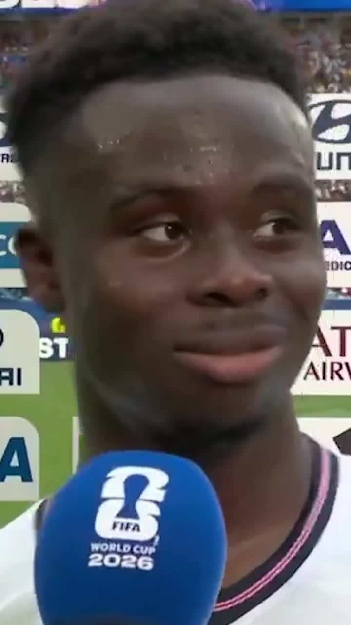 Saka a părăsit interviul    VIDEO.  Eroul Angliei din finala mică a CM 2026,   lăsat fără replică  după meciul cu Franța