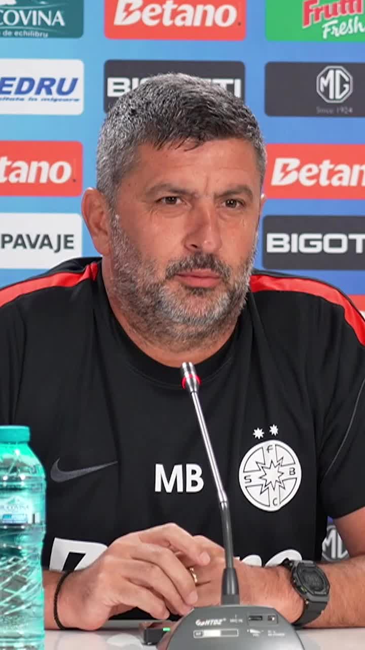 „Presimt că vom juca bine”  Ce spune   Marius Baciu  înainte de debutul cu FCSB în Conference League » Probleme în defensivă