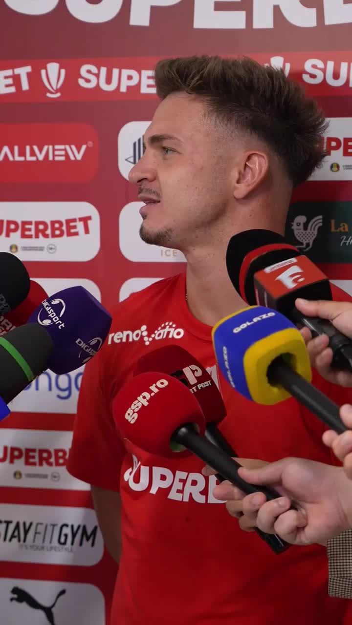 „Scorul a fost mic!”    VIDEO.  Alex Pop   ironizează campioana:  „La ce ocazii am avut, puteam să mai marcăm” + obicei nou la Dinamo