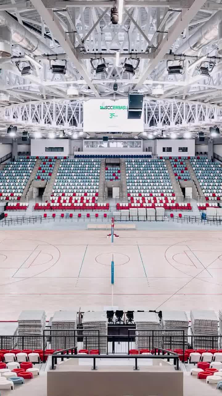 Noua Sală Polivalentă din România e gata!    FOTO+VIDEO:  Arena de   25 de milioane de euro  va fi inaugurată cu un campionat european