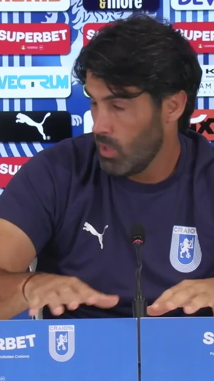 „Știi? Nu știi!”   VIDEO.  Filipe Coelho,  dialog cu un jurnalist la conferința dinainte de  Craiova - Ararat-Armenia:  „E mai bine să verifici înainte”