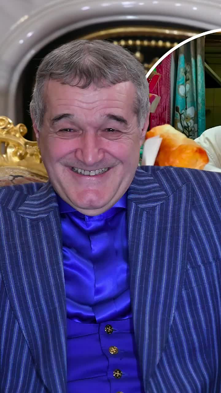 „Care nea Mihai? Regele?”   Gigi Becali,  reacție virală  când a fost întrebat de scandalul croasant vs. merdenea 😄