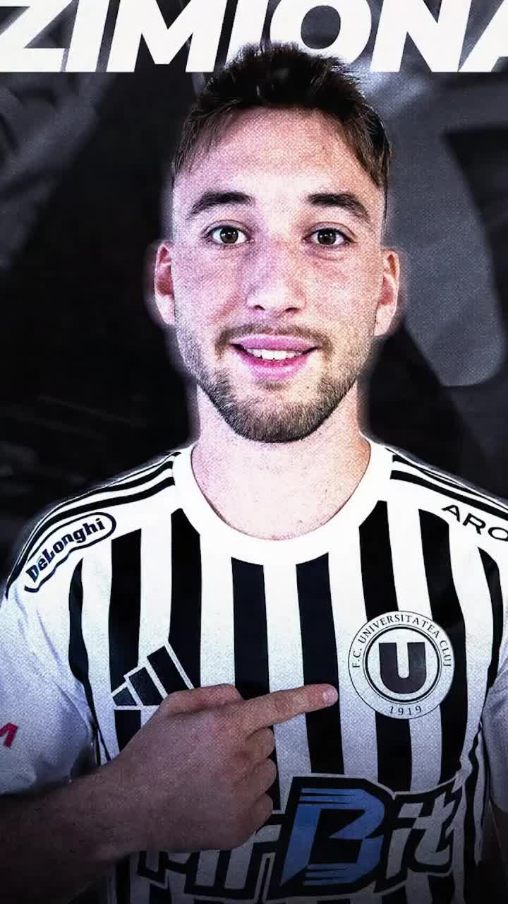 U Cluj, transfer gratis din Italia   Fotbalistul naționalei României,  prezentat oficial  de vicecampioană
