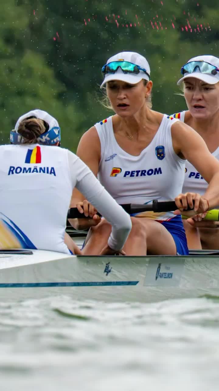 Aur și record mondial!  Echipajul României de  8+1 feminin  a scris istorie la Campionatele Mondiale de Canotaj