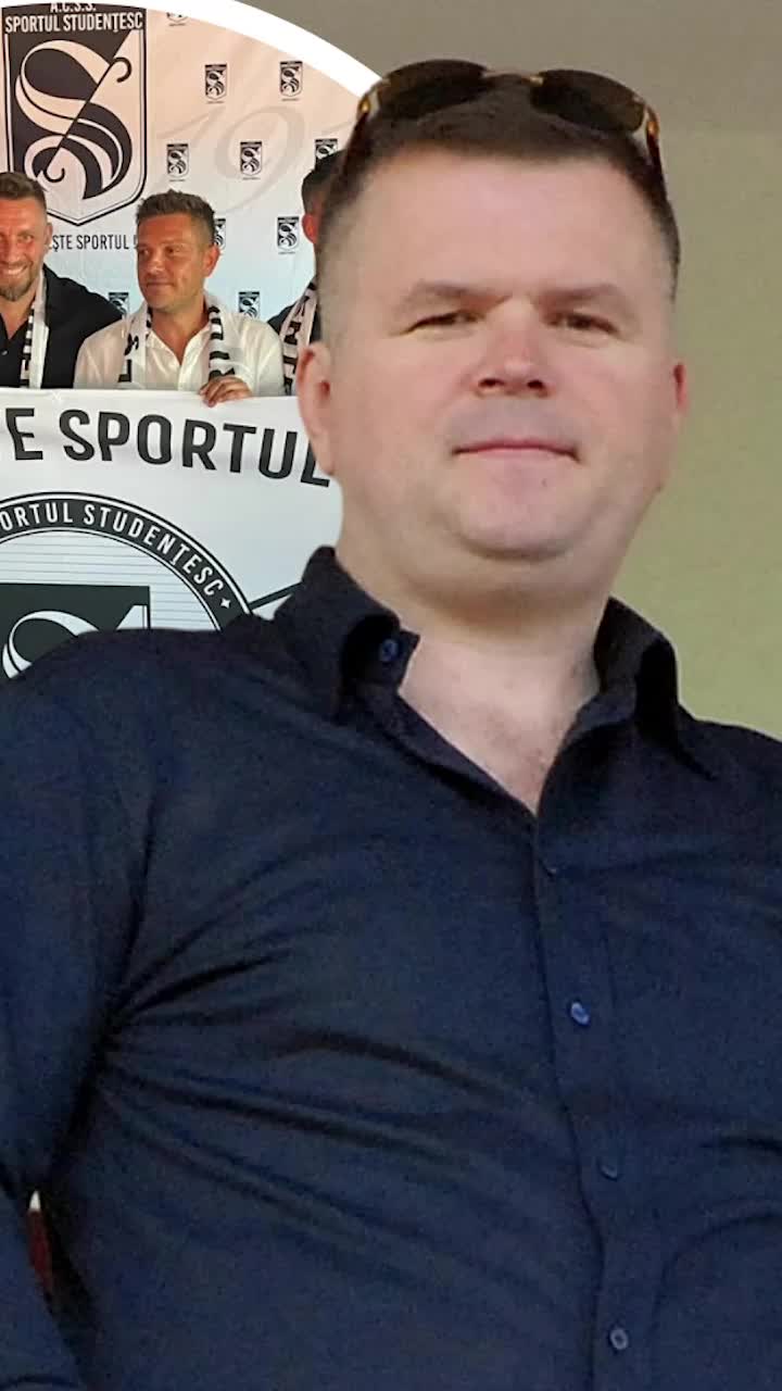 „Echipa adevărată e la mine”   Vasile Șiman  reacționează după relansarea Sportului Studențesc: „E o glumă”