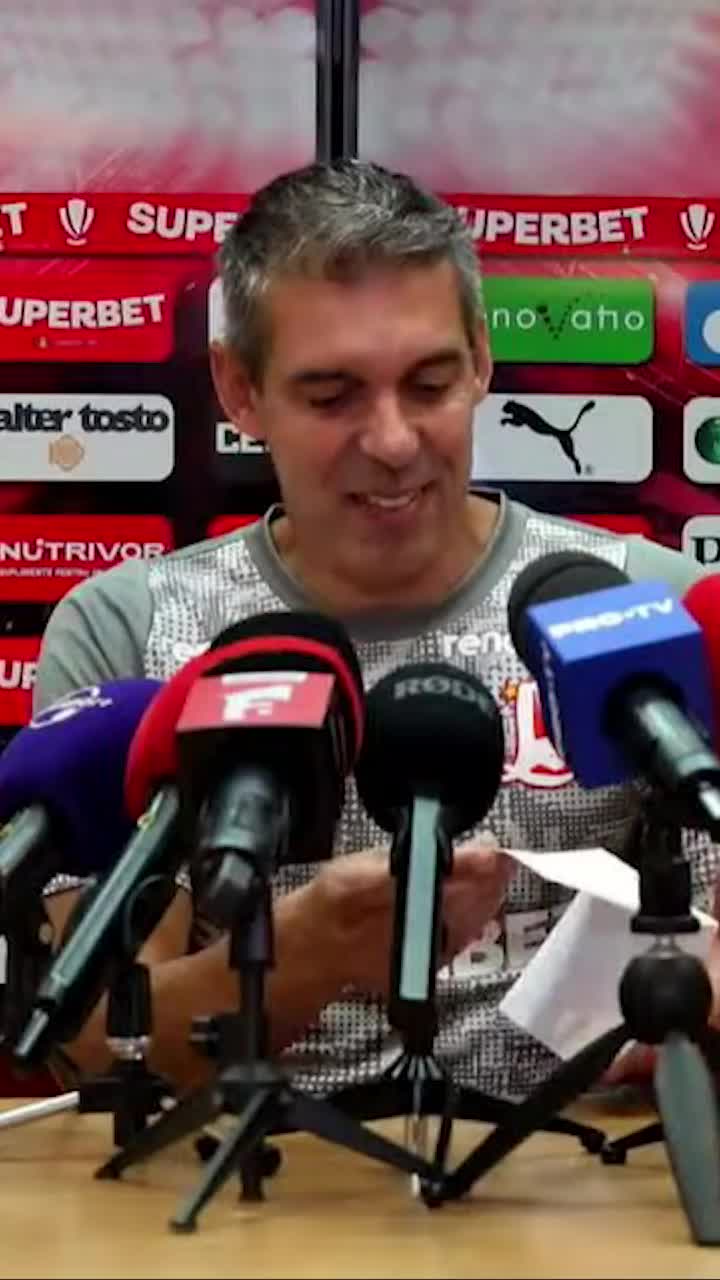 Campos, conferință ciudată  Dinamo e pe locul 1, dar antrenorul a venit cu discursul pe foaie:  „Nu ne batem la titlu!”