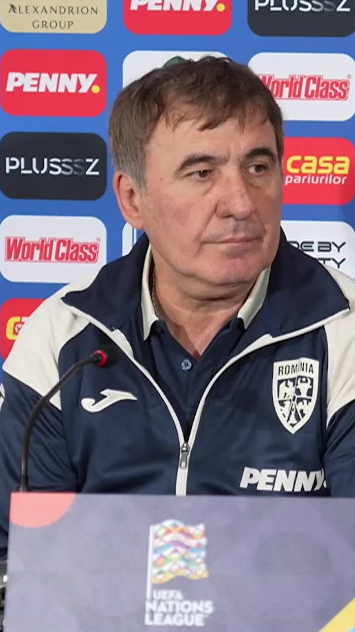Hagi, înainte de România - Bosnia  Selecționerul a setat  ținte clare  pentru al doilea meci din Liga Națiunilor: „Totul ține de încredere”