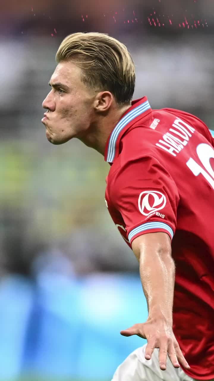 Gol dedicat lui Ronaldo  A înscris în meciul  Danemarca - Portugalia   și a reprodus celebrul „SIUUU” al lui Cristiano