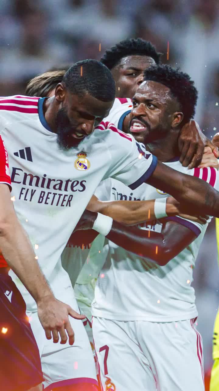Vinicius, gest șocant   FOTO.  Starul lui Real Madrid a luat „roșu” direct.  Trei coechipieri l-au ținut!  Ce s-a întâmplat