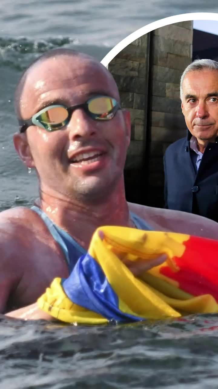 „Nu sunt fiul lui Călin Georgescu”   Înotătorul român cu record mondial,  nevoit să clarifice confuzia din online: „Tatăl meu e un nume important în polo-ul românesc”